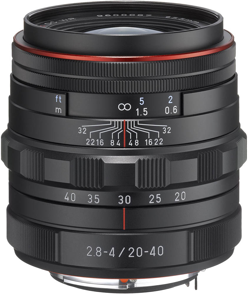 PENTAX HD DA 20-40mm f/2,8-4 ED Limited DC WR Black