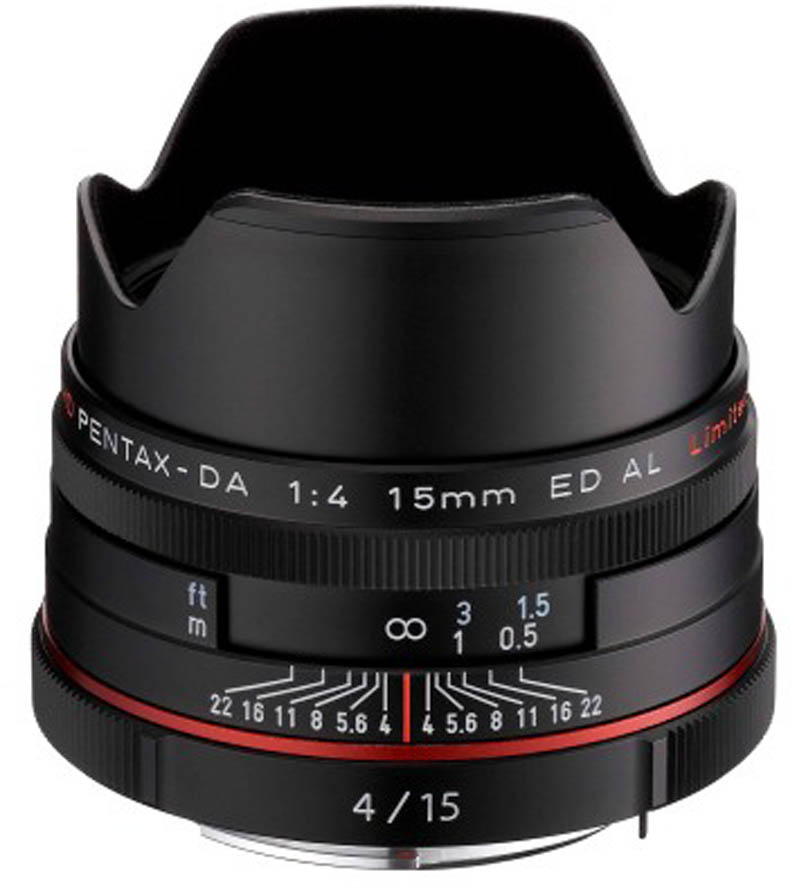 PENTAX HD-DA 15mm F4 ED AL Ltd. Black