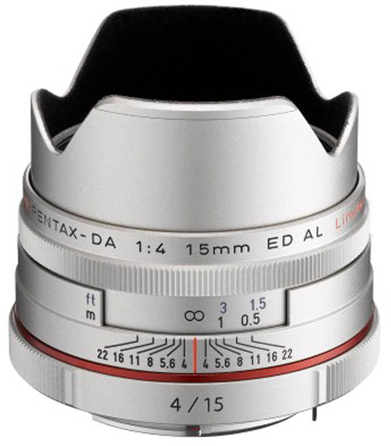 PENTAX HD-DA 15mm F4 ED AL Ltd. Silver
