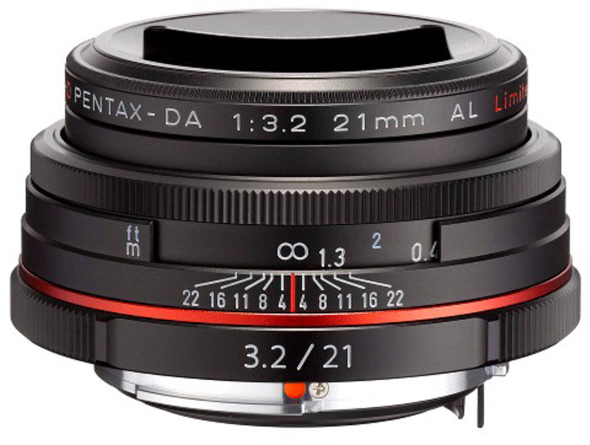 PENTAX HD DA 21mm F3.2 AL Ltd. Black