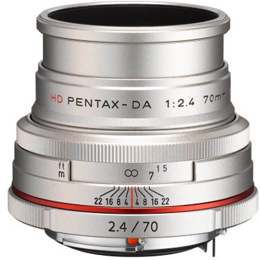 PENTAX HD-DA 70mm F2.4 Ltd. Silver