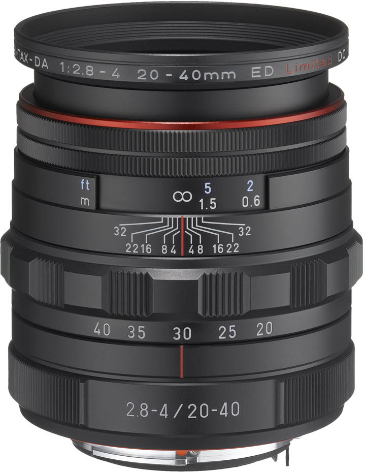 PENTAX HD DA 20-40mm f/2,8-4 ED Limited DC WR Black