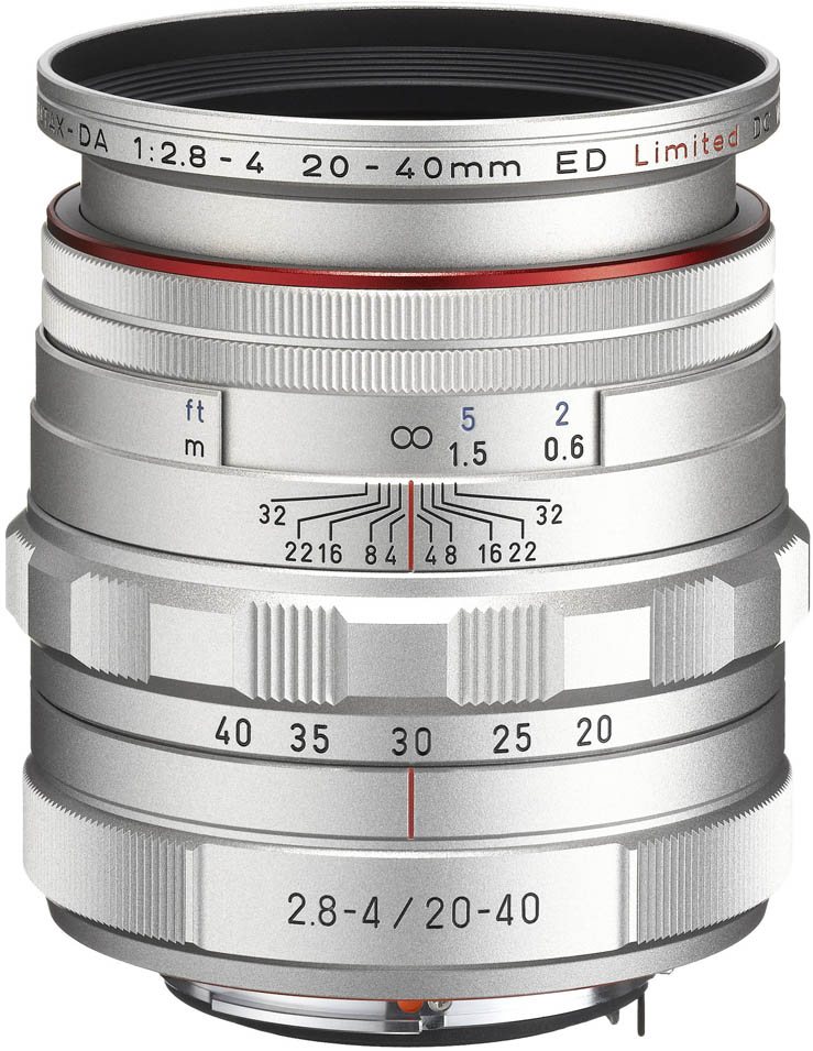 PENTAX HD DA 20-40mm f/2,8-4 ED Limited DC WR Silver