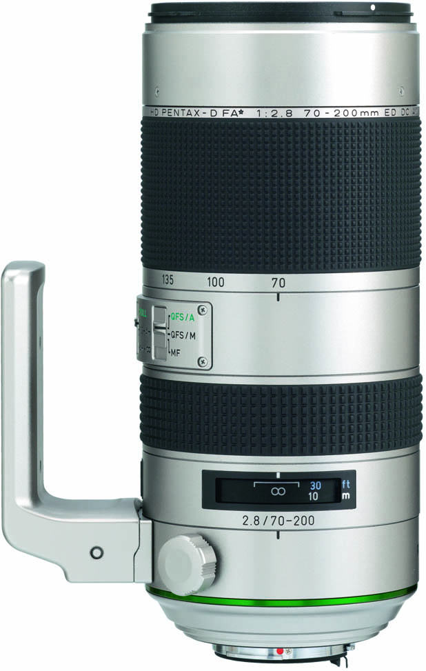 ENTAX HD D FA 70-200mm F2.8ED DC AW Silver Edition