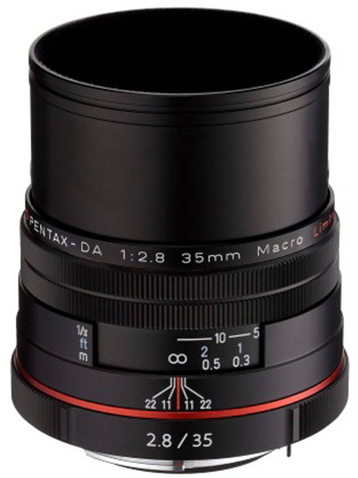 PENTAX HD-DA 35mm F2.8 Macro Ltd. Black