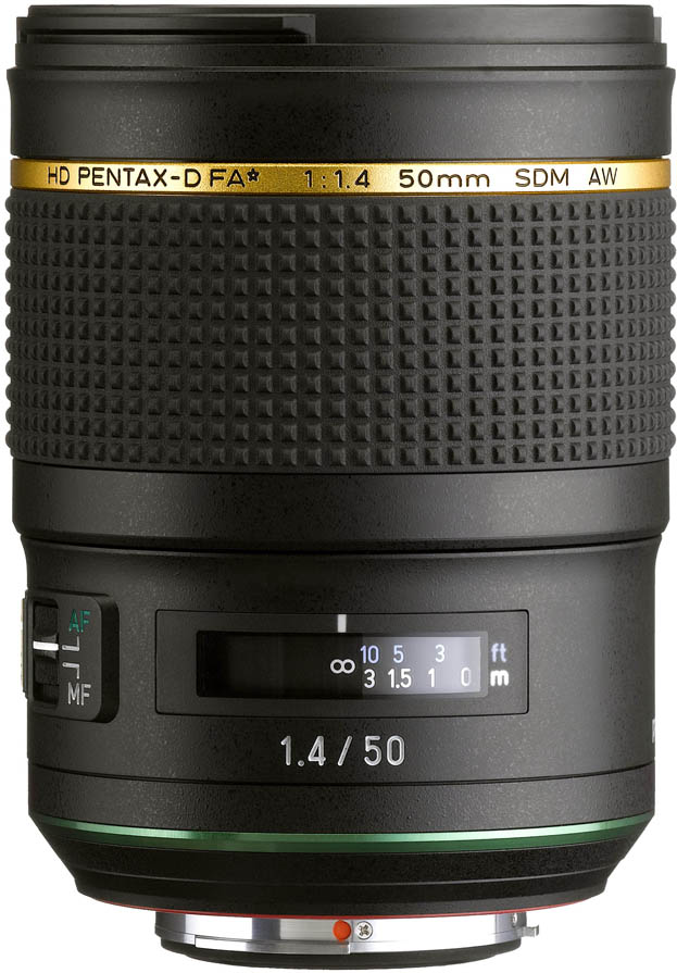 PENTAX HD D FA* 50mm F1.4 SDM AW