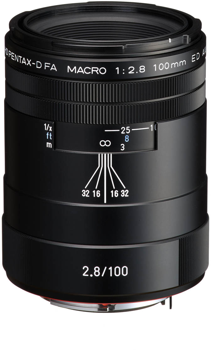 PENTAX HD D FA MACRO 100mmF2.8ED AW black