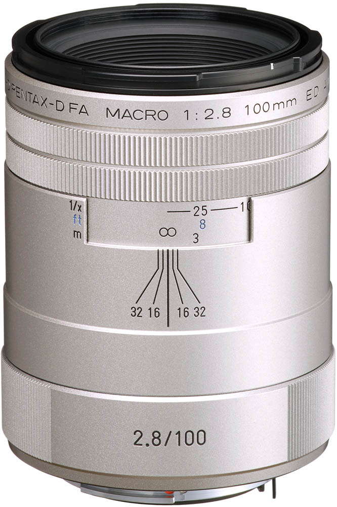 PENTAX HD D FA MACRO 100mmF2.8ED AW silver