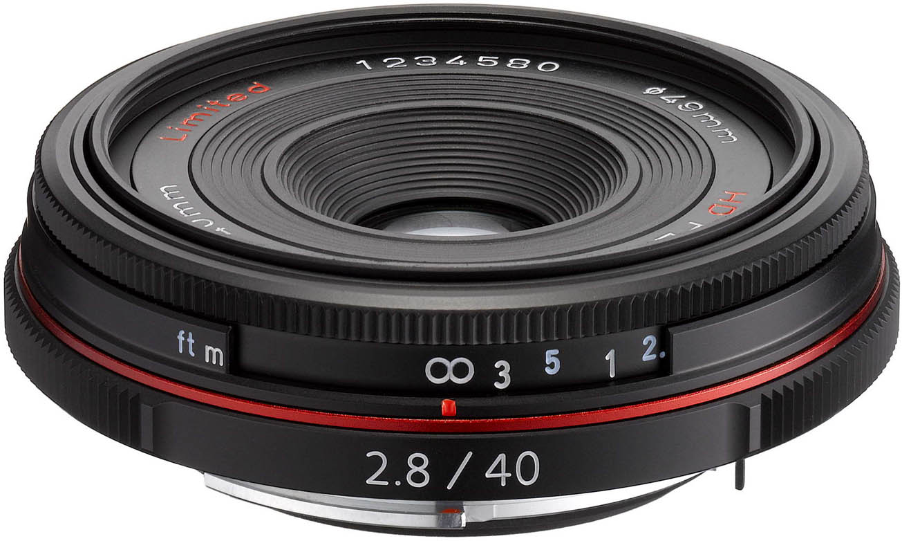 PENTAX HD-DA 40mm F2.8 Ltd. Black