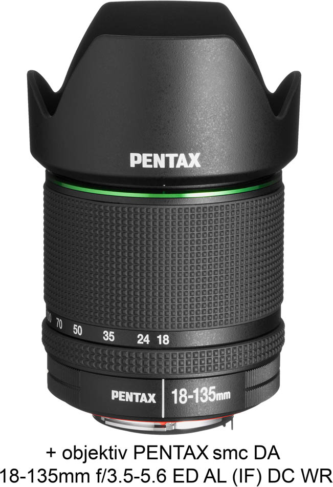 PENTAX smc DA 18-135mm f/3.5-5.6 ED AL (IF) DC WR