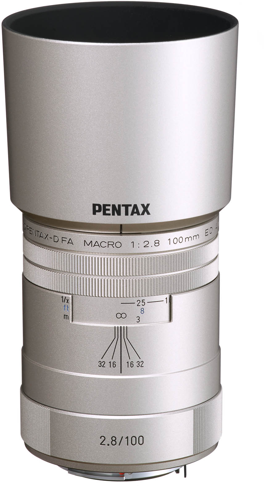 PENTAX HD D FA MACRO 100mmF2.8ED AW silver
