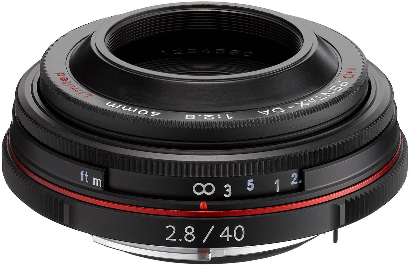 PENTAX HD-DA 40mm F2.8 Ltd. Black