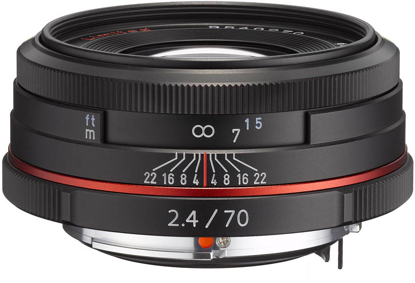 PENTAX HD-DA 70mm F2.4 Ltd. Black