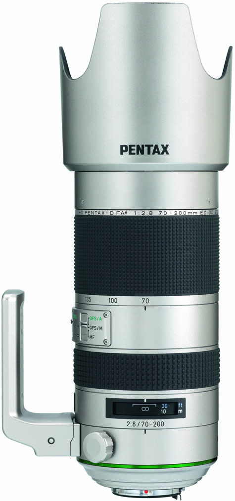 ENTAX HD D FA 70-200mm F2.8ED DC AW Silver Edition
