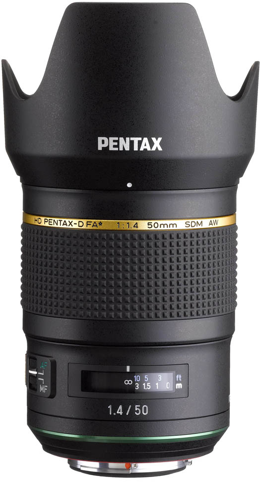PENTAX HD D FA* 50mm F1.4 SDM AW