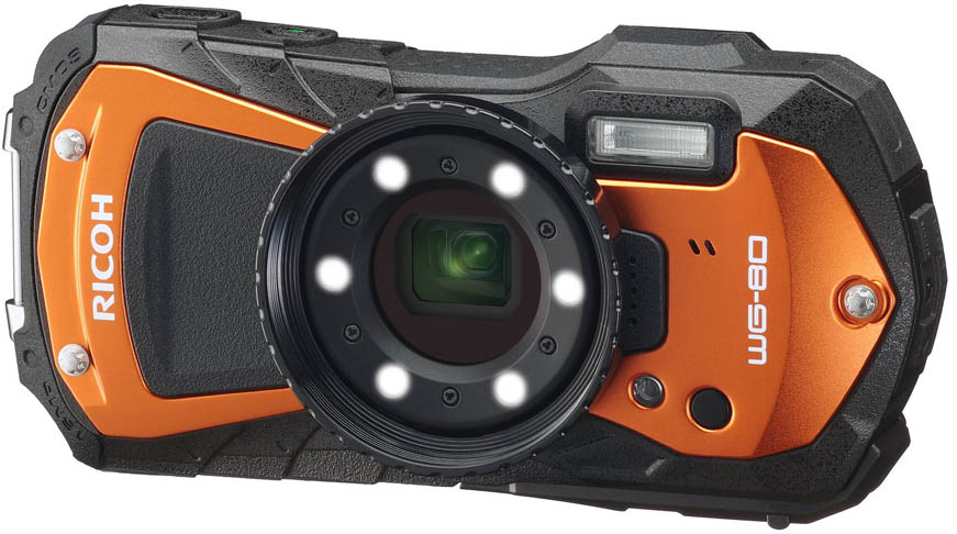RICOH WG-80 oranžový