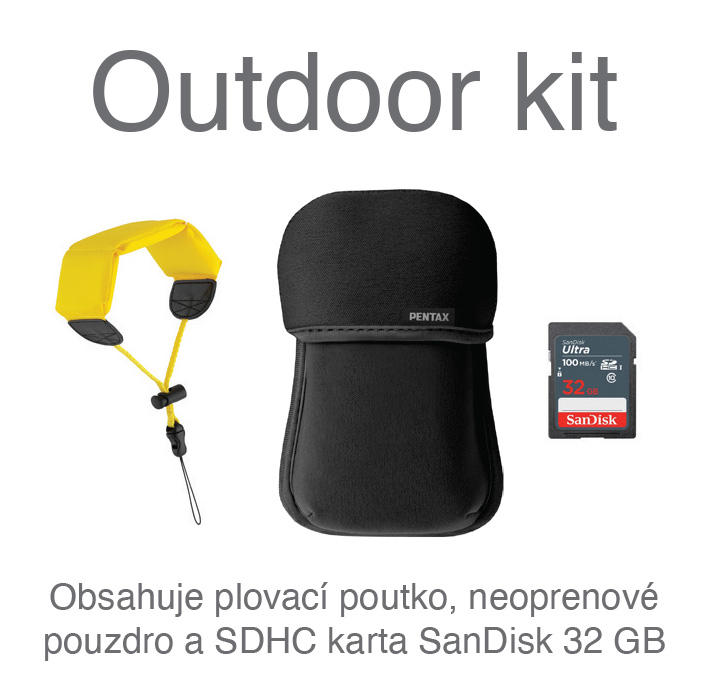 PENTAX WG-90 BLACK outdoor kit