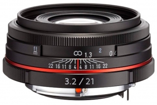 PENTAX HD DA 21mm F3.2 AL Ltd. Black