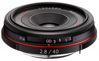 PENTAX HD-DA 40mm F2.8 Ltd. Black