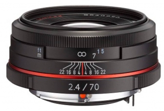 PENTAX HD-DA 70mm F2.4 Ltd. Black