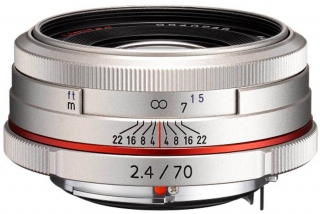 PENTAX HD-DA 70mm F2.4 Ltd. Silver