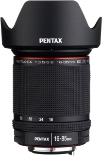 PENTAX HD PENTAX-DA 16-85mm F3.5-5.6 ED DC WR