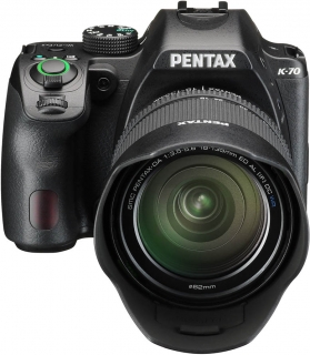 PENTAX K-70 Black + DA 18-135mm WR