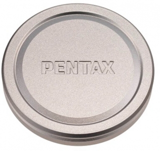 PENTAX Přední krytka HD DA 35mm Macro Ltd Silver
