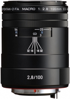 PENTAX HD D FA MACRO 100mmF2.8ED AW black